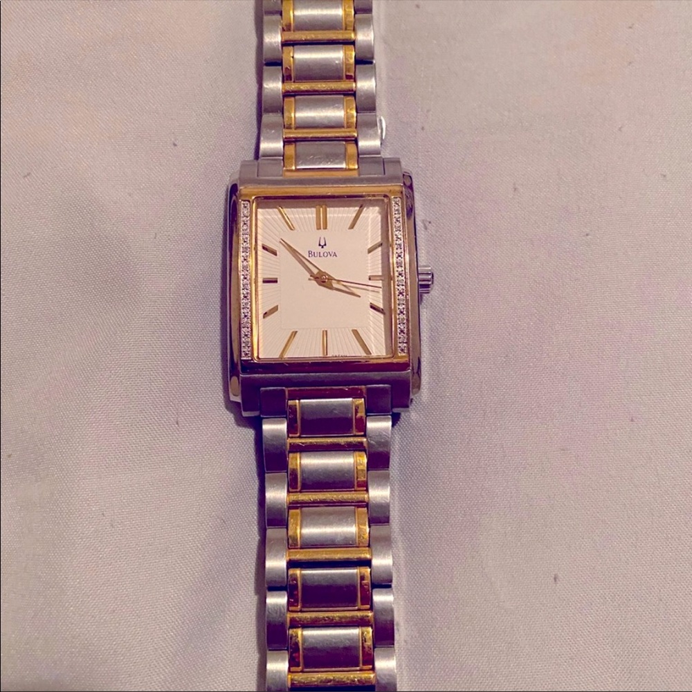 Diamond Bulova watch